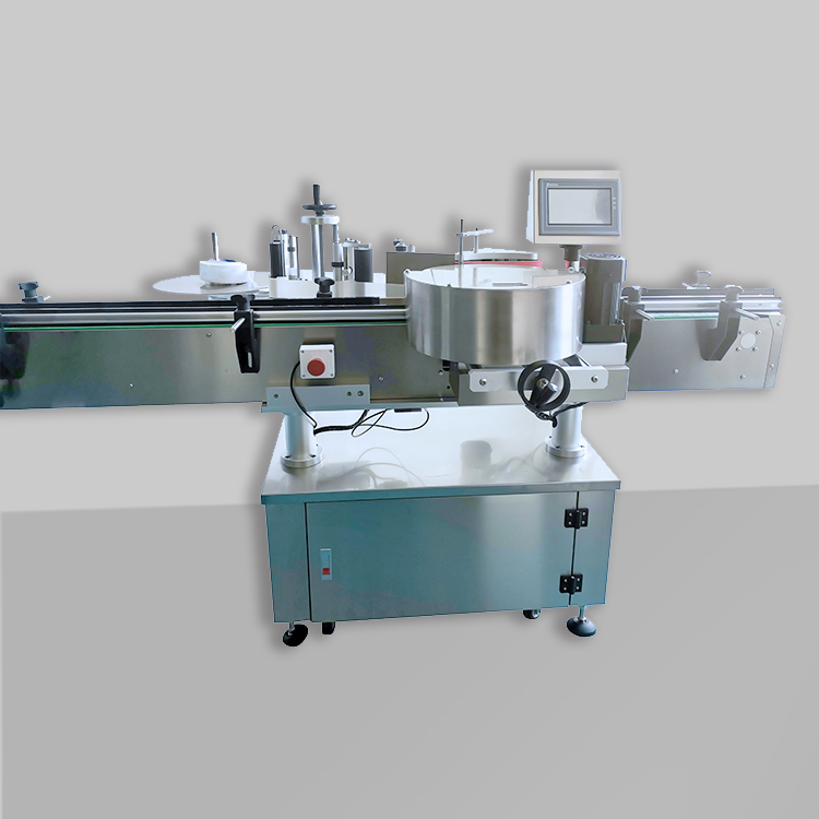 High speed round bottle labeling machine