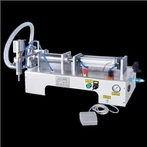 Halfautomatische horizontale pasta-vloeistofvulmachine